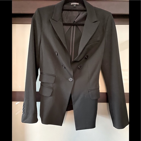 Express one button closure jacket blazer - Picture 4 of 5